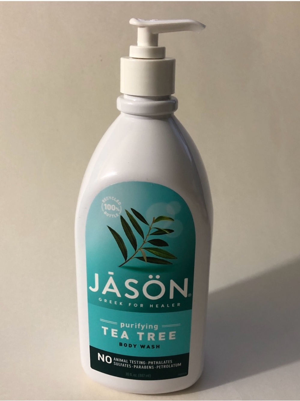 Jāsön Purifying Tee Tree Body Wash  —  All Skin Types, 30 Fl Oz